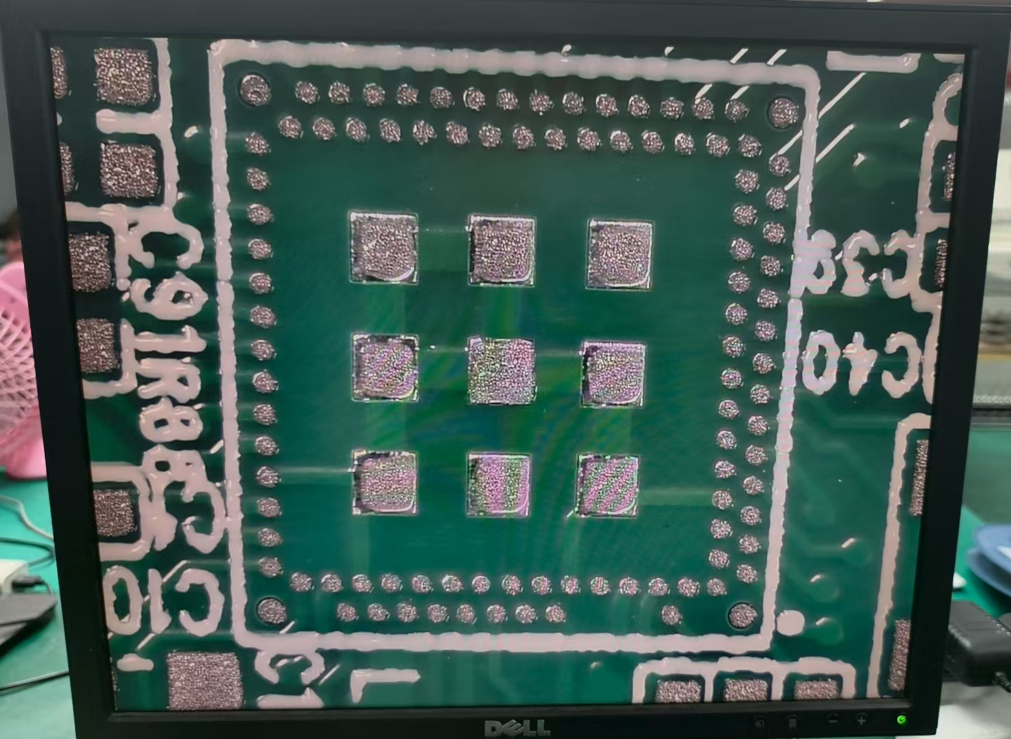 AOI/SPI 检测画面实拍